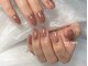 nail lune 【ネイル リュンヌ】の写真/《淡色×肌馴染みカラー》シンプルの中にセンスが光る上質なネイルデザインで、爪先から魅力的に♪