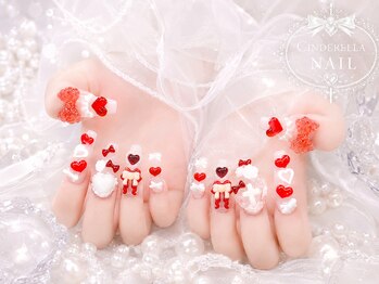 シンデレラネイル(CINDERELLA NAIL)/【スカルプ長さだし】