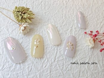 ネイルサロン ソウ 心斎橋店(Nail Salon Sou)/シェルフラワー
