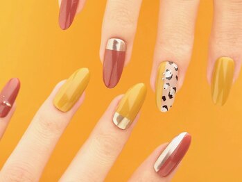 エムスラッシュ ソル センター南(M.SLASH SOL)/ヒョウ柄ネイル