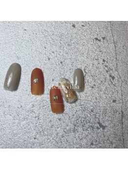 ネイルサロンクリアヴィラ(nail salon clear villa)/trend designコース¥8990