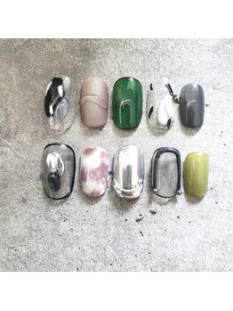 Nails Back Flow★Collection