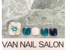 ヴァンネイル 海老名店(Van Nail)/フット定額デザイン