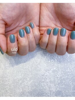 ウロネイルズ(ulo nails)/透明感のある夏カラー