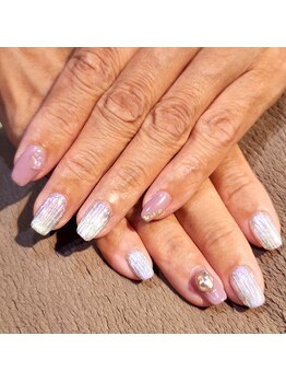 サヴァ アイラッシュアンドネイル(sava)/【バカラ×天然パールネイル】