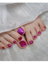 サムズアップネイル(thumbs up nail)/お客様ネイル