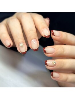 エムネイル ブランチ(Mネイル branch)/_maeda_フレンチネイル