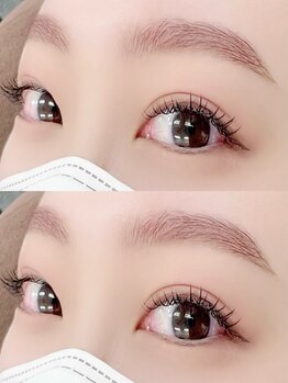 トータルビューティ ビイング(B.ing)の写真/次世代まつ毛パーマで自まつげを活かし華やかな目元へ◆目の形や希望に合わせて、ご提供いたします♪