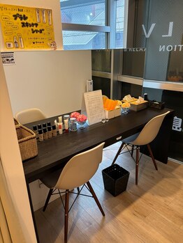 ブルー 鹿児島店(BLV)/パウダールーム完備