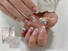 ルルシアン 代々木(luluchien)/パステルガーリーネイル♪