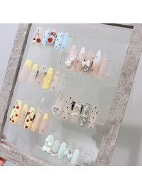 おまかせデザイン　春ネイル