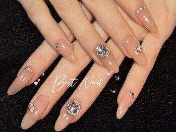 Best Nail 銀座店【ワンホンネイル・スカルプ・パラジェル・上品ジェルネイル】/パーツつけ放題