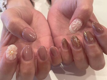 アイユー 千葉(iu.)/ぷっくり花と繊細手書きアート