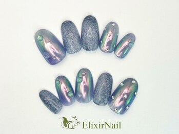 エリクサーネイル 五反田(Elixir Nail)/定額a シンプル／クーポン使用