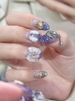 ラウレア(Laure'a)/持ち込みデザイン 概念ネイル