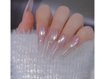 ビューティーネイル/マグネットデザイン　ラメグラ
