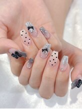 ポミーネイル 池袋店(pomynail)/ハートドットネイル
