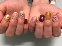 リリーヘブン(LILY HEAVEN)/春の薔薇アートネイル