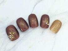 ザ アール ネイル カンパニー(the R nail company)/シェラック定額アートD￥10450