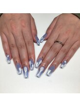 ネイルズニコ(Nails nico)/ブルーネイル