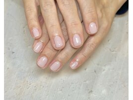 自爪風ワンカラーネイル