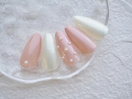 ちゅる艶烏龍ピンクネイル