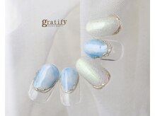 グラティフィー 梅田店(gratify)/ オーロラニュアンスネイル