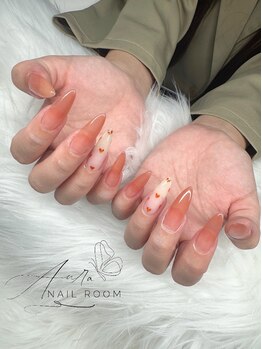 オウラネイルルーム(Aura nail room)/2本アート
