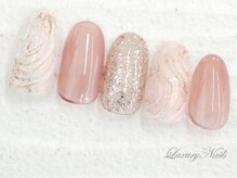 ラグジュアリーネイルズ カワグチ(Luxury Nails Kawaguchi)/うねうね*ニュアンスNail