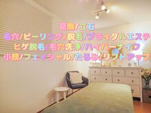 ヒマワリ トータルビューティーサロン(Himawari)/サロンメニュ