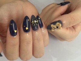 ガーリーネイビーフラッシュ