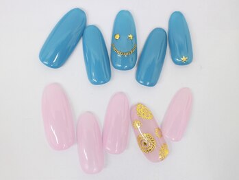 ネイルサロンセレーネ(Selene)/元気カラーで春を先取り☆