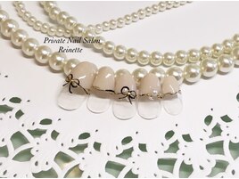 デザイン【8】フレンチネイル