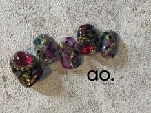 アオ 池尻大橋(ao.)/85min 宝石ネイル