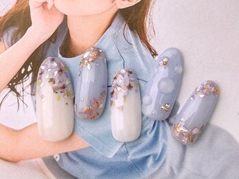 押し花×水滴￥８９８０