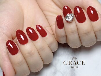 グレース ネイルズ(GRACE nails)/ポイントビジュー