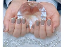 アンダンテ ネイル スタジオ トウキョウ(ANDANTE NAIL STUDIO TOKYO)/ガラスフレンチ