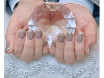 アンダンテ ネイル スタジオ トウキョウ(ANDANTE NAIL STUDIO TOKYO)/ガラスフレンチ