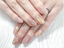 季節のサンプルもございます♪ニュアンスアートも。*