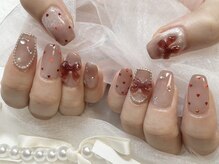 フィオレネイル(fiore nail)/ちゅるちゅるワンホンネイル
