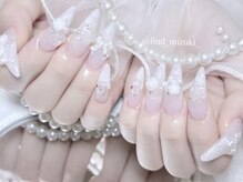 リンドネイル バイ モカ アンド ララ(Lind nail by moca and LaLa)/【mizuki】レースネイル
