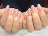 【Jr.ネイリスト担当】長さだし10本ワンカラーorラメグラ+パーツ二つ付き