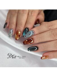 盛り沢山秋nail♪♪