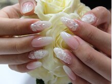 ネイルサロンミキ 横浜(MIKI)/和装着物上品3薔薇D花ブライダル