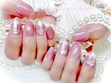 ボガスティーズネイル(Vogusty's nail)/秋冬トレンド【チェックネイル】