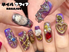 痛ネイル/キャラネイル/概念
