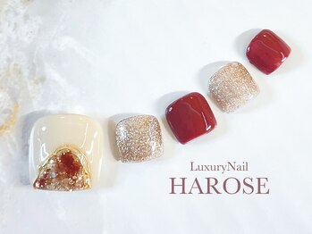 ラグジュアリーネイル ハローズ(HAROSE)/フットマンスリージェルコース