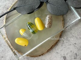 チェックネイル