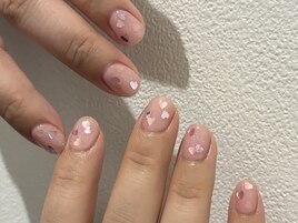 ハートホロネイル