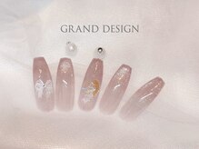 グランドデザイン 岐阜店(GRAND DESIGN)/ワンホンネイルB￥8800